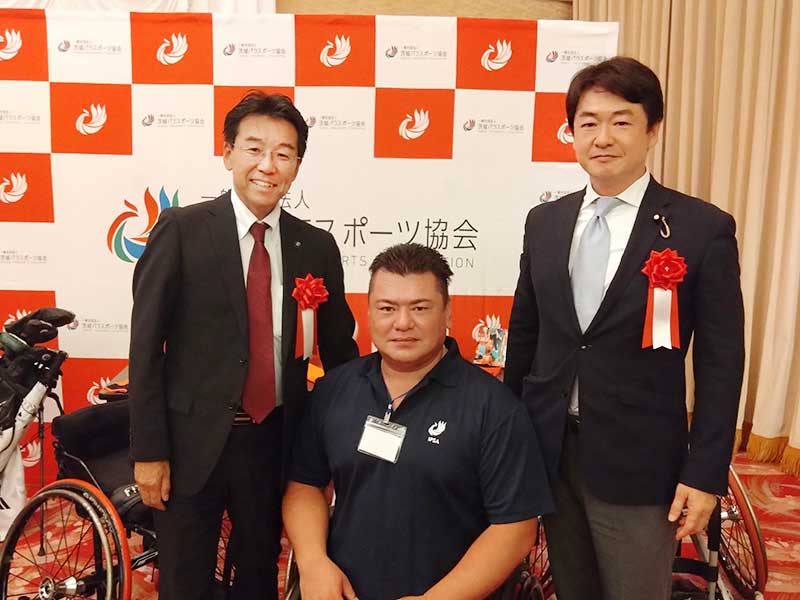 写真：茨城パラスポーツ協会が設立され、大井川知事にそのご報告に行ってきました。の画像