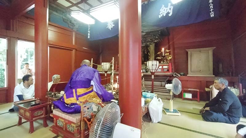写真:歩崎観音のご開帳の大祭が行われました。の写真
