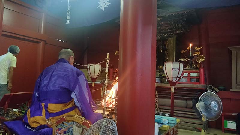 写真:歩崎観音のご開帳の大祭が行われました。の写真