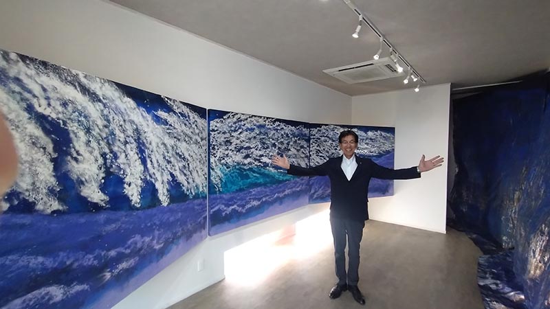写真:間島秀徳先生の個展「Uplife Zone」が、開催されています。の写真