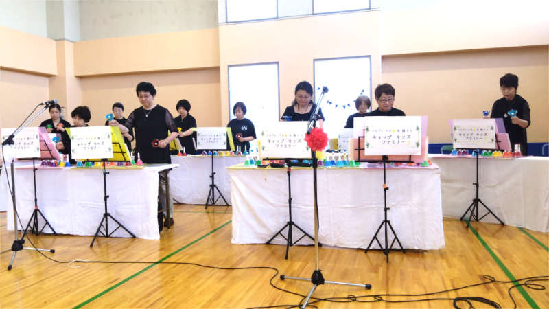 かすみがうら市下稲吉公民館事業として、スマイルコンサートが開催されました。の写真